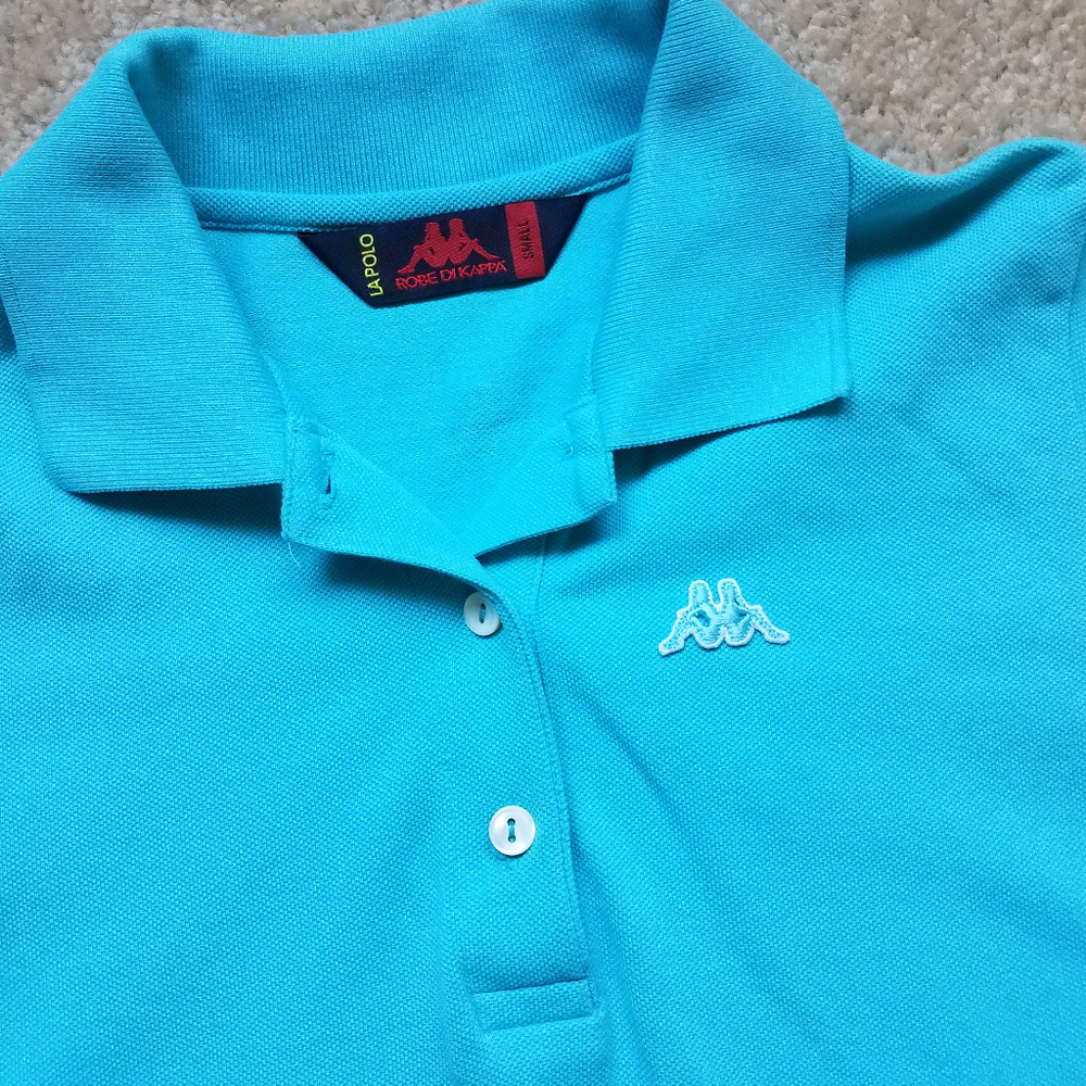 Robe Di Kappa Women's Polo Tshirt - S -Turquoise